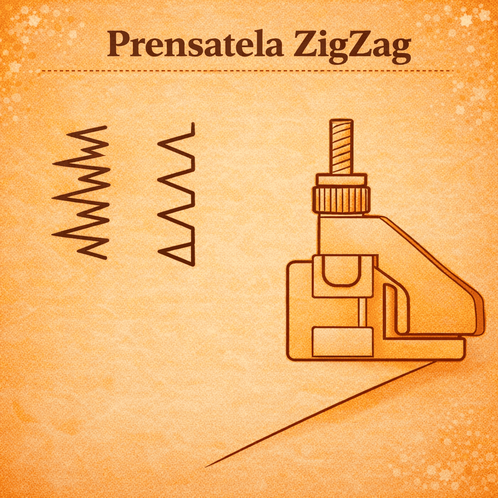 Prensatela ZigZag